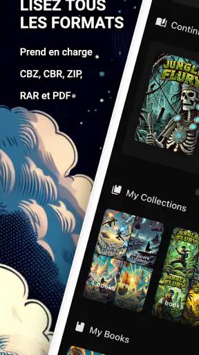 Lecteur de BD CBR, CBZ & PDF screenshot 1
