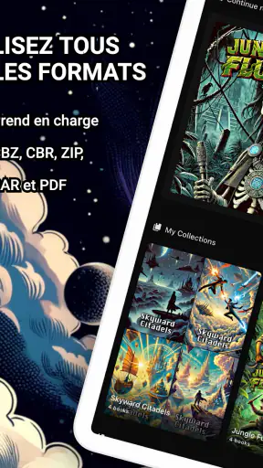 Lecteur de BD CBR, CBZ & PDF screenshot 11