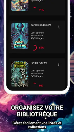 Lecteur de BD CBR, CBZ & PDF screenshot 4