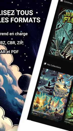 Lecteur de BD CBR, CBZ & PDF screenshot 6