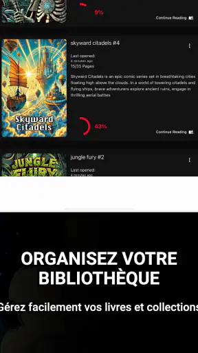 Lecteur de BD CBR, CBZ & PDF screenshot 9