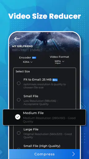 Compresser des Vidéos, mov mp4 screenshot 12