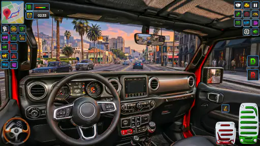 Conduite de SUV Jeep screenshot 5
