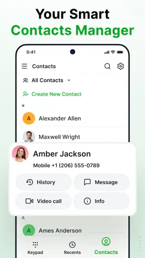 Contacts - Phone Calls screenshot 3