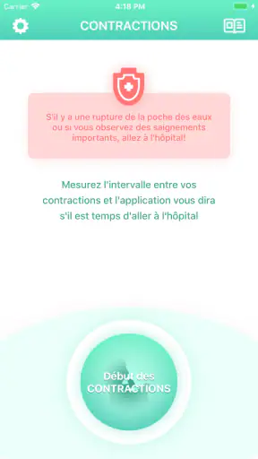 Contractions de grossesse 9m screenshot 2
