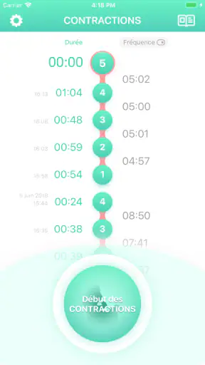 Contractions de grossesse 9m screenshot 3