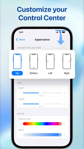 Control Center iOS 26 screenshot 5