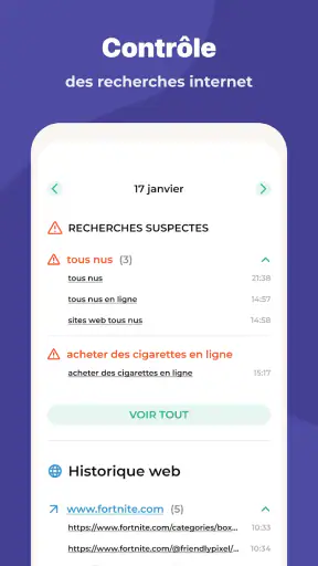 Contrôle parental Kidslox screenshot 3
