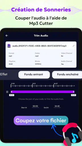 Convertisseur MP3-Audio Editor screenshot 10