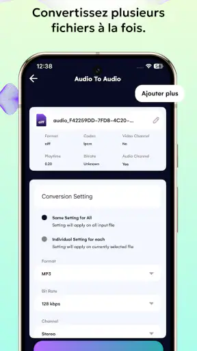 Convertisseur MP3-Audio Editor screenshot 5