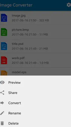 Convertisseur photo image PDF screenshot 4