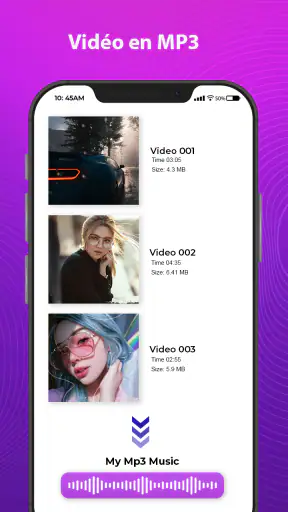 convertisseur vidéo en mp3 screenshot 5