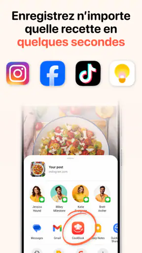 CookBook - Carnet de Recettes screenshot 2