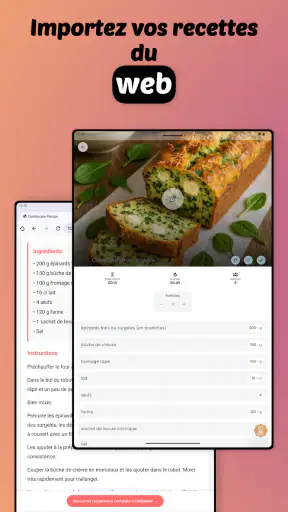 CookBooker: Recettes & Menus screenshot 12