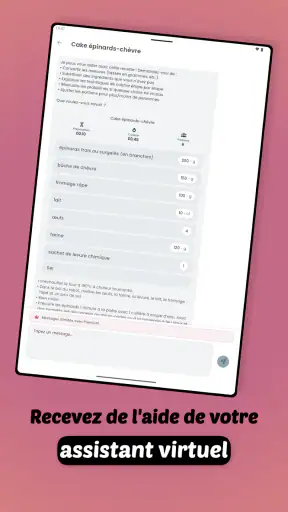 CookBooker: Recettes & Menus screenshot 8