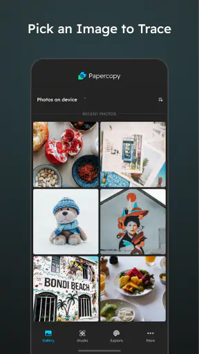 Copie papier - Traceur screenshot 2