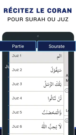 Coran MP3 Français Offline screenshot 12