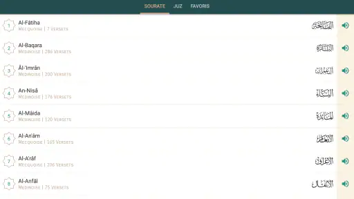 Coran Français screenshot 10
