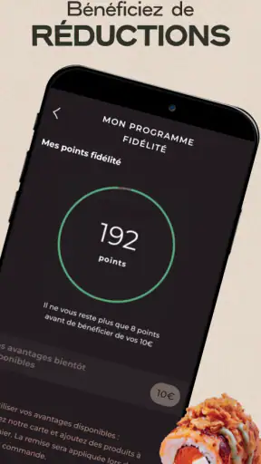 Côté Sushi, livraison de repas screenshot 5
