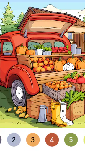 Country Farm Coloring Book screenshot 11