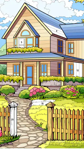 Country Farm Coloring Book screenshot 4