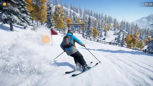 Course de skateboard descente screenshot 9