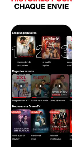 Courts métrages sur DramaTV screenshot 7