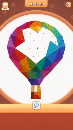 Cozy Ropes: jeu relaxant screenshot 2