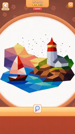 Cozy Ropes: jeu relaxant screenshot 7