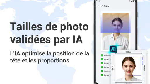 Créateur de photos d'identité screenshot 4