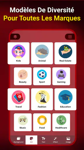 Créateur vignettes: Art chaîne screenshot 3