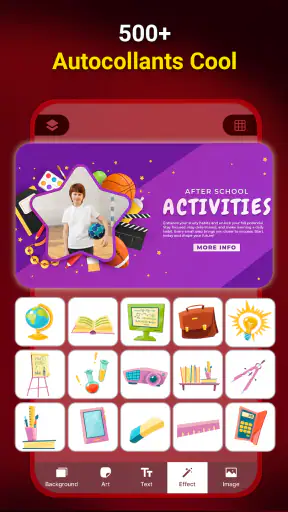 Créateur vignettes: Art chaîne screenshot 5