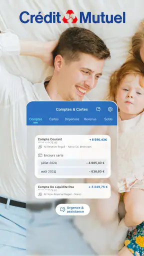 Crédit Mutuel Banque Assurance screenshot 1