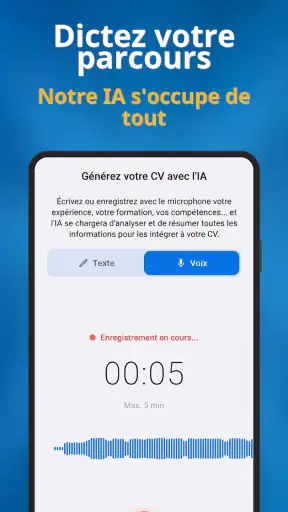 Créer un CV - Curriculum Vitae screenshot 5
