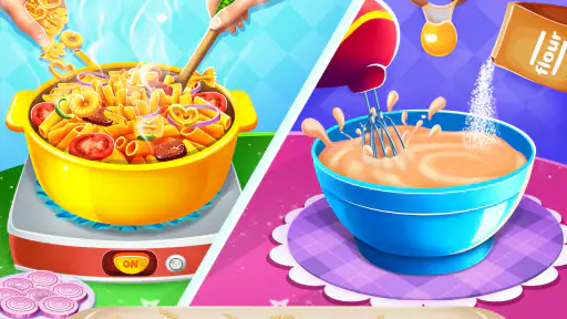 crème glacée cône cuisson chef screenshot 5