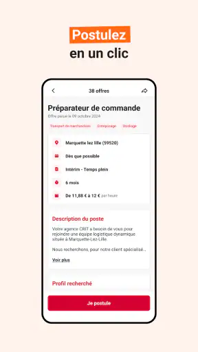 Crit Emploi & Intérim screenshot 5