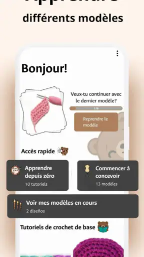 Crochet pas à pas en français screenshot 1
