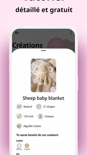Crochet pas à pas en français screenshot 7