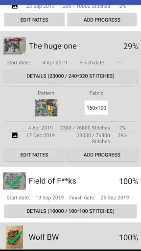 Cross Stitch Thread Organizer screenshot 2