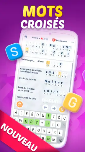 Crostic Guru - Mots Croisés screenshot 1