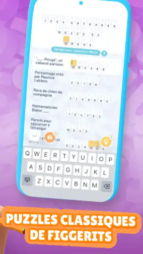 Crostic－Jeu de Mots Croisés screenshot 2