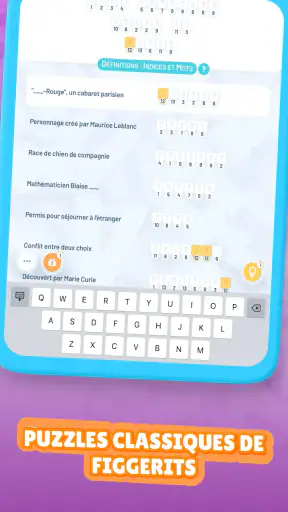 Crostic－Jeu de Mots Croisés screenshot 7
