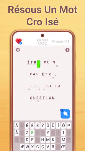 Cryptogram: Puzzle mots mêlés! screenshot