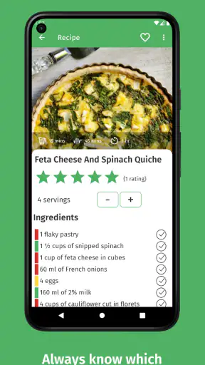 Cuisine: Inventaire & recettes screenshot 6