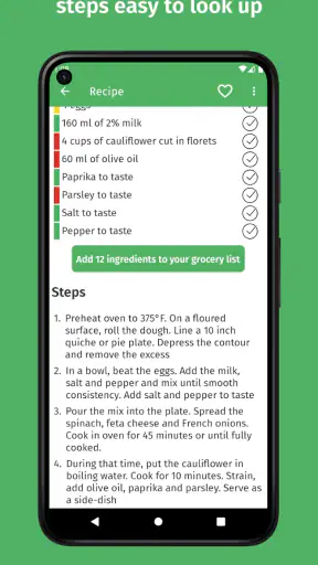 Cuisine: Inventaire & recettes screenshot 7