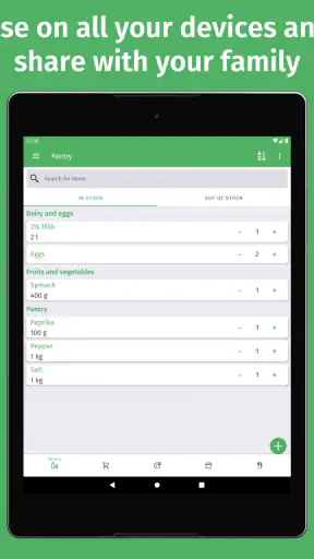 Cuisine: Inventaire & recettes screenshot 9
