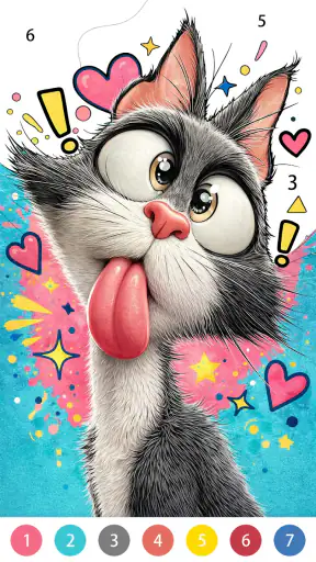 Cute Funny Animal Color screenshot 9