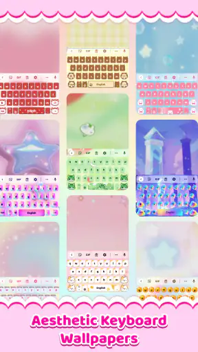 Cute Keyboard: Clavier Emoji screenshot 8