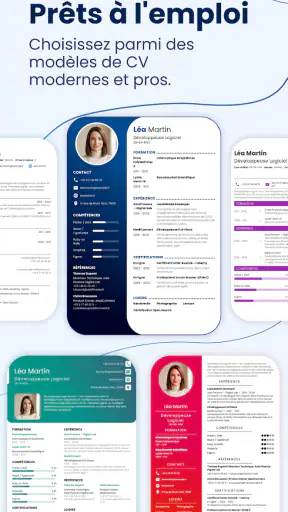 CV Designer - Créateur de CV screenshot 2