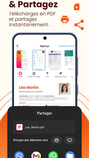 CV Designer - Créateur de CV screenshot 5